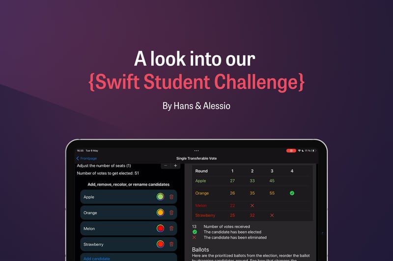 Another Shape Student Developer Wins Apple’s Swift Student Challenge